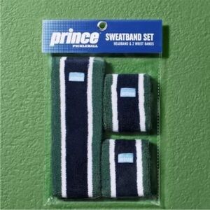 NWT Prince Pickleball Sweatband‎ Set - Green and White